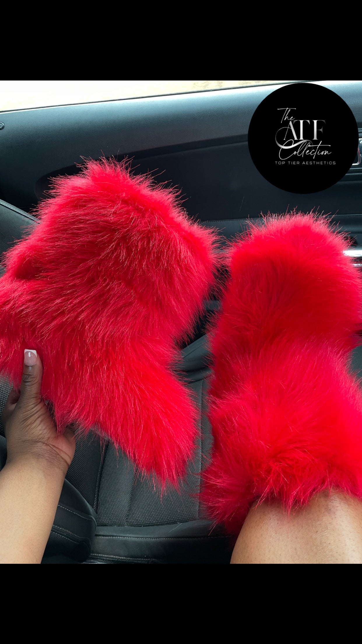 Red Fur Boots