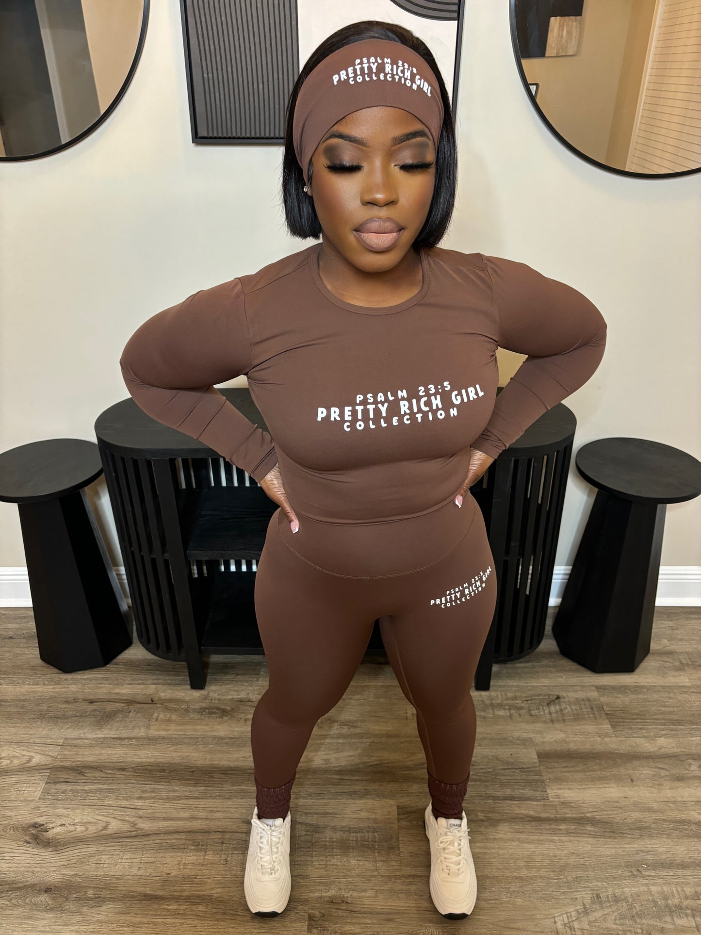 Rich Mocha Latte Yoga Set