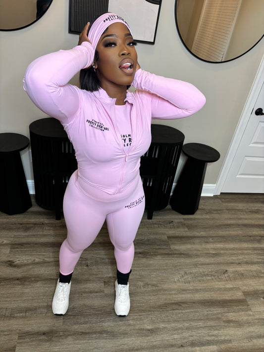 Pink Lemonade Yoga Set