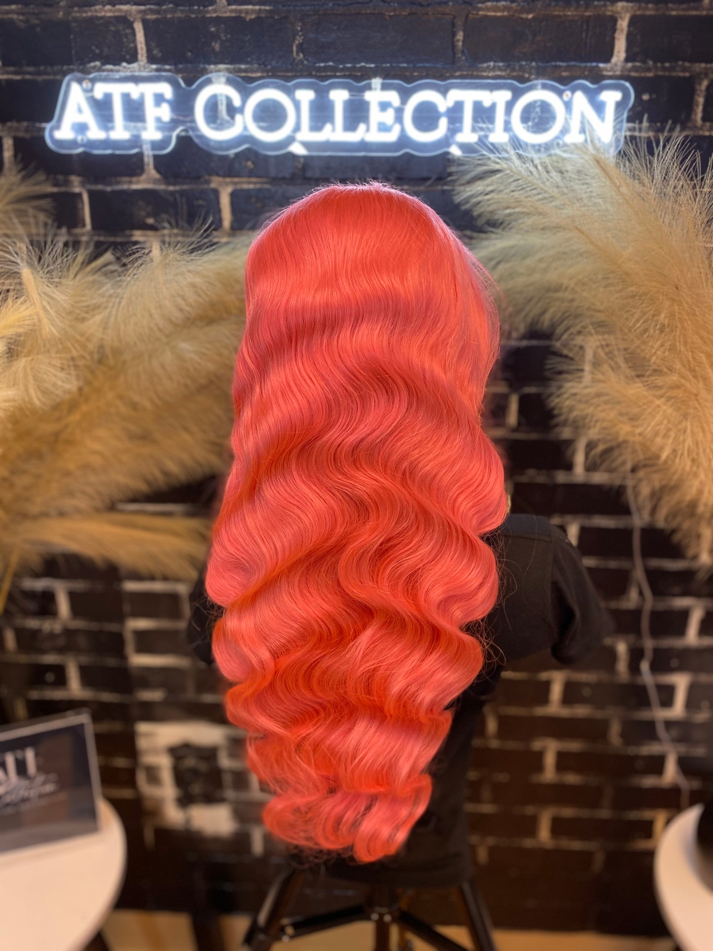 Pink Body Wave Lace Front Wig