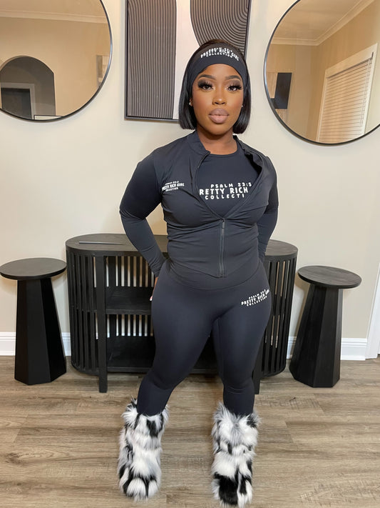 Black Expresso Yoga Set